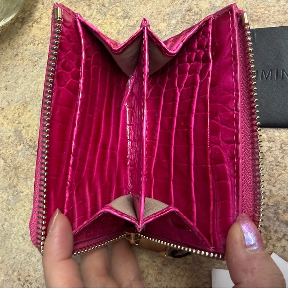NWT Brahmin Anita Affection pink wallet - Picture 3 of 3